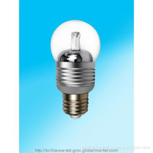 4W GC50 SHARP LED Bulb, Clear Global Cover, E26, Natural White, 110V